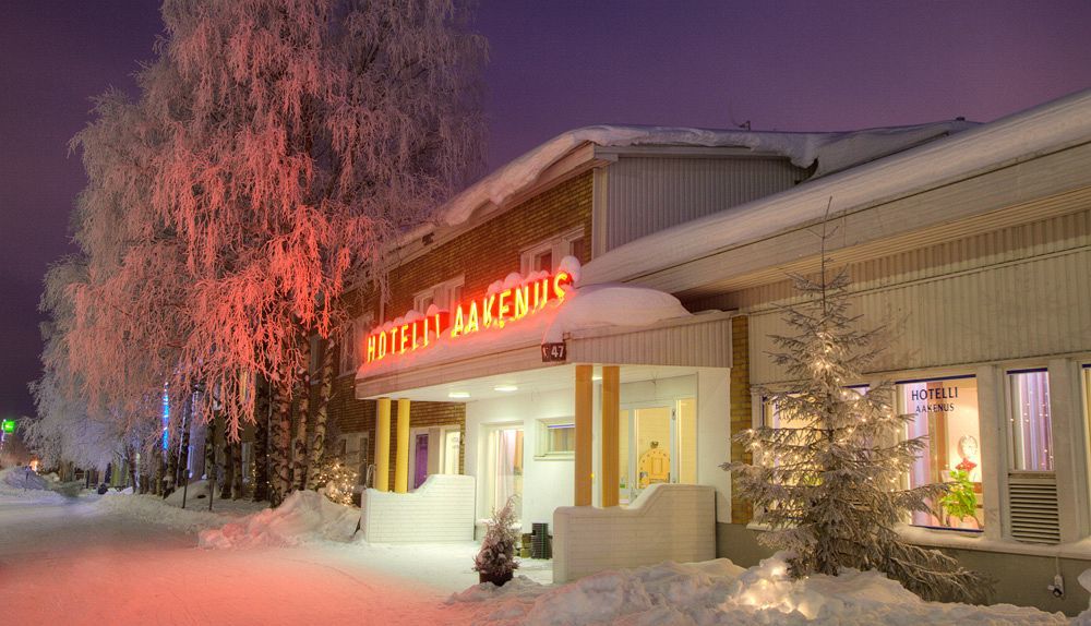 Hotel Aakenus Apartments Rovaniemi Dış mekan fotoğraf